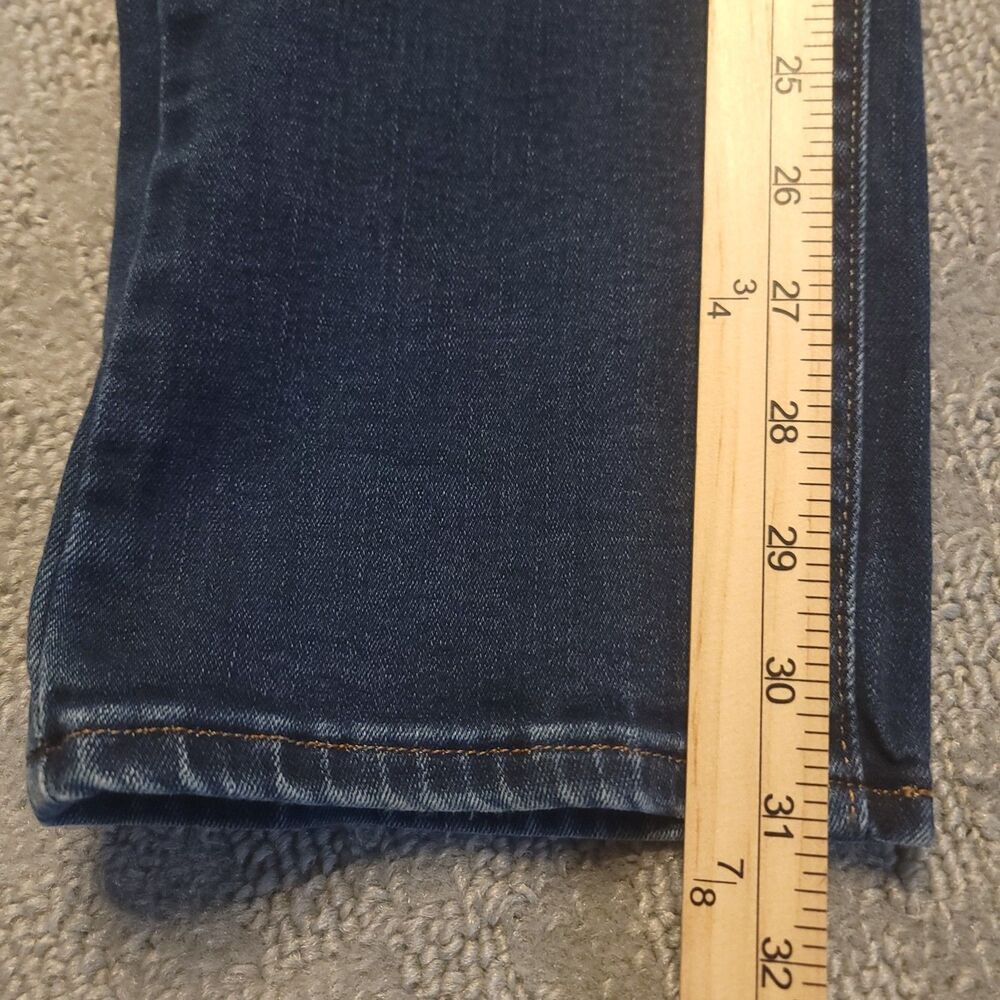 Levi's Womens 14 Mid Rise Skinny Jeans Blue Denim - Picture 7 of 11